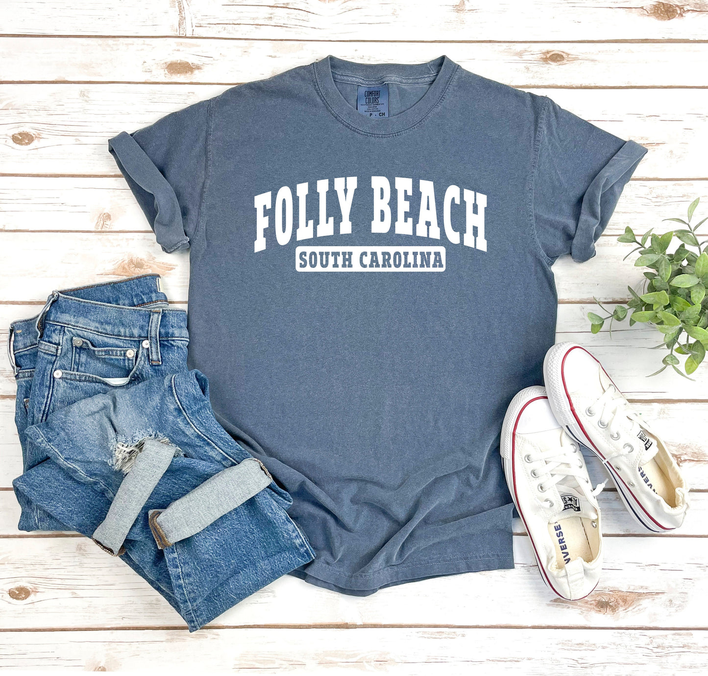 Folly Beach South Carolina tshirt