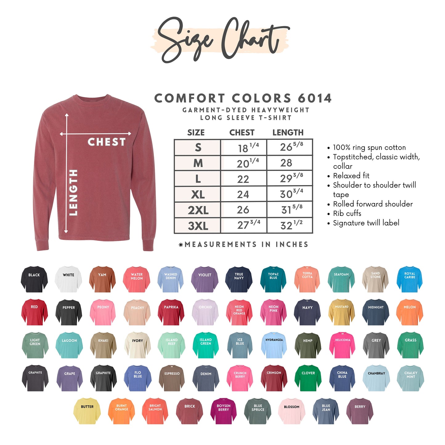 Comfort Colors Burlington Vermont Comfort Colors Long Sleeve T-Shirt, Custom T-shirt, Comfort Colors T-shirt