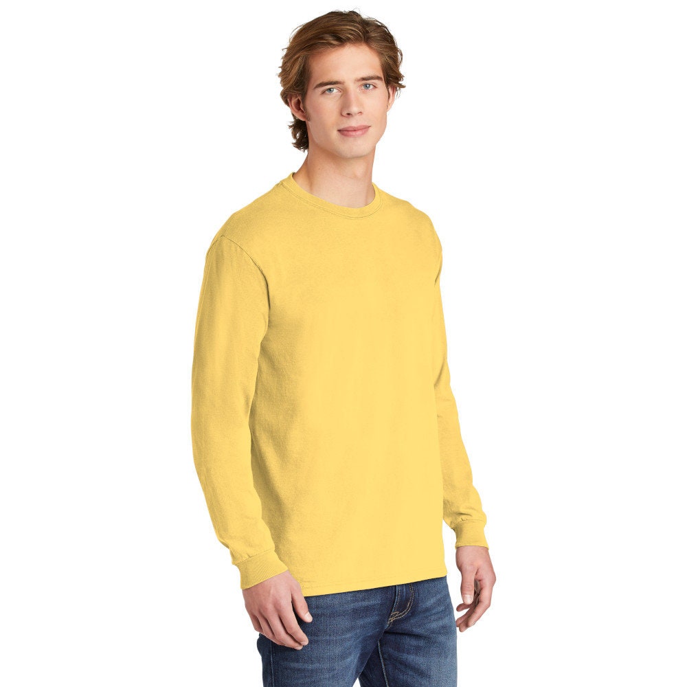 Comfort Colors Burlington Vermont Comfort Colors Long Sleeve T-Shirt, Custom T-shirt, Comfort Colors T-shirt