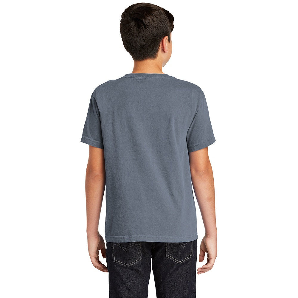Comfort Colors Burlington Vermont Unisex Youth Short Sleeve T-Shirt, Custom T-shirt, Comfort Colors T-shirt