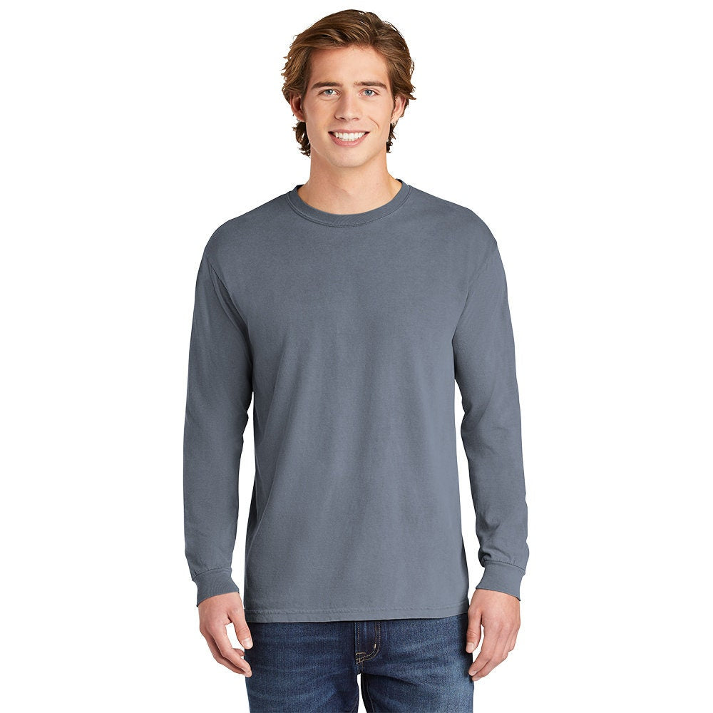 Comfort Colors Burlington Vermont Comfort Colors Long Sleeve T-Shirt, Custom T-shirt, Comfort Colors T-shirt