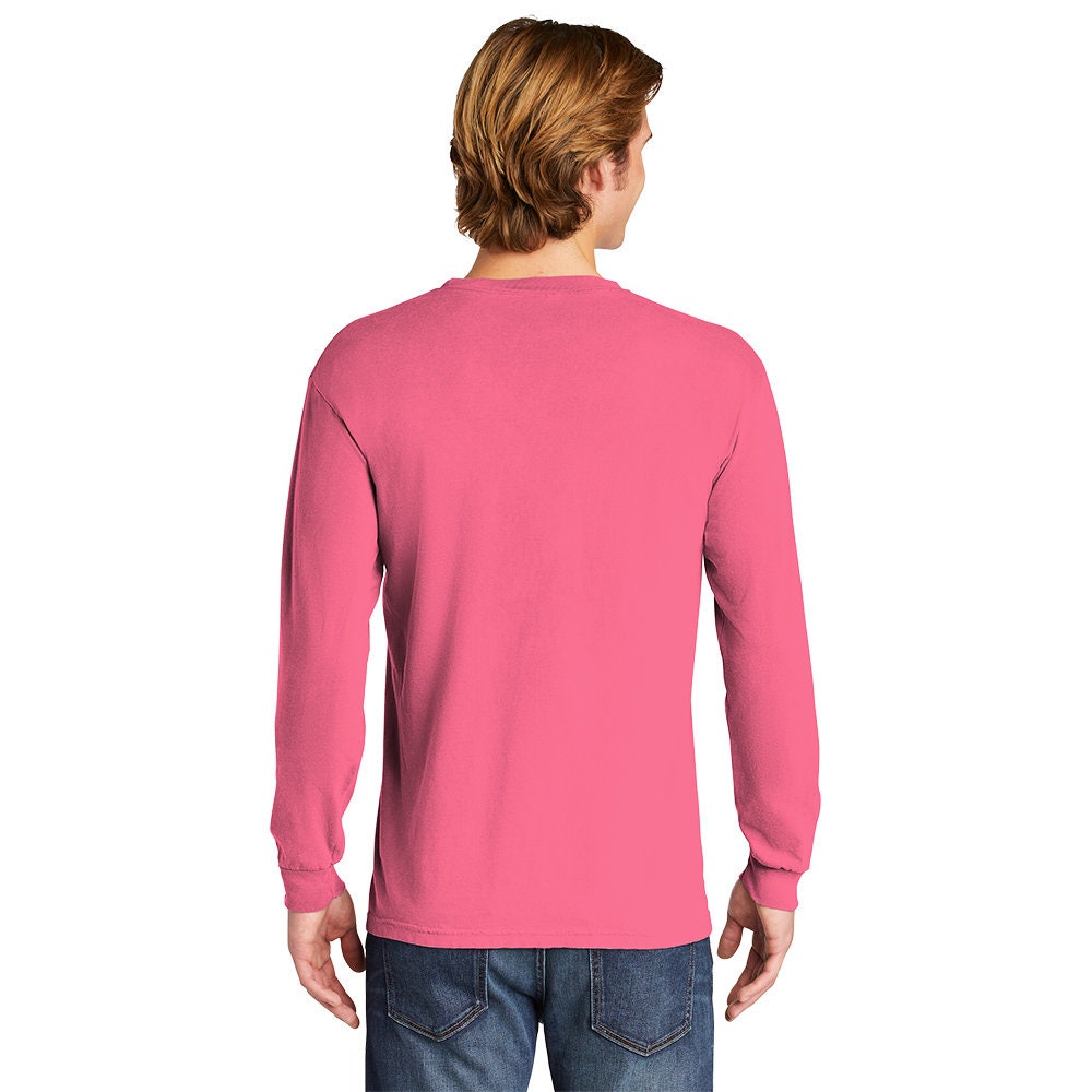 Comfort Colors Burlington Vermont Comfort Colors Long Sleeve T-Shirt, Custom T-shirt, Comfort Colors T-shirt