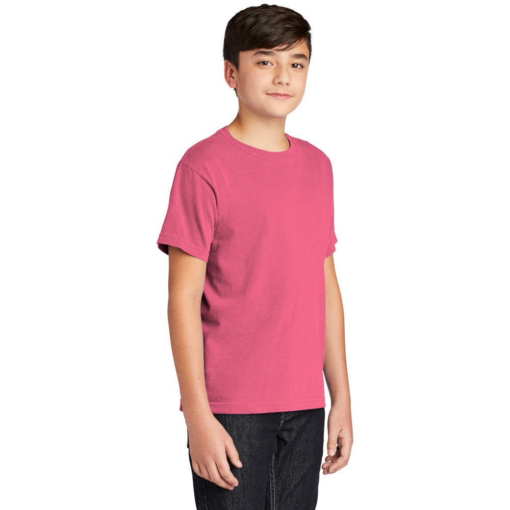 Comfort Colors Burlington Vermont Unisex Youth Short Sleeve T-Shirt, Custom T-shirt, Comfort Colors T-shirt