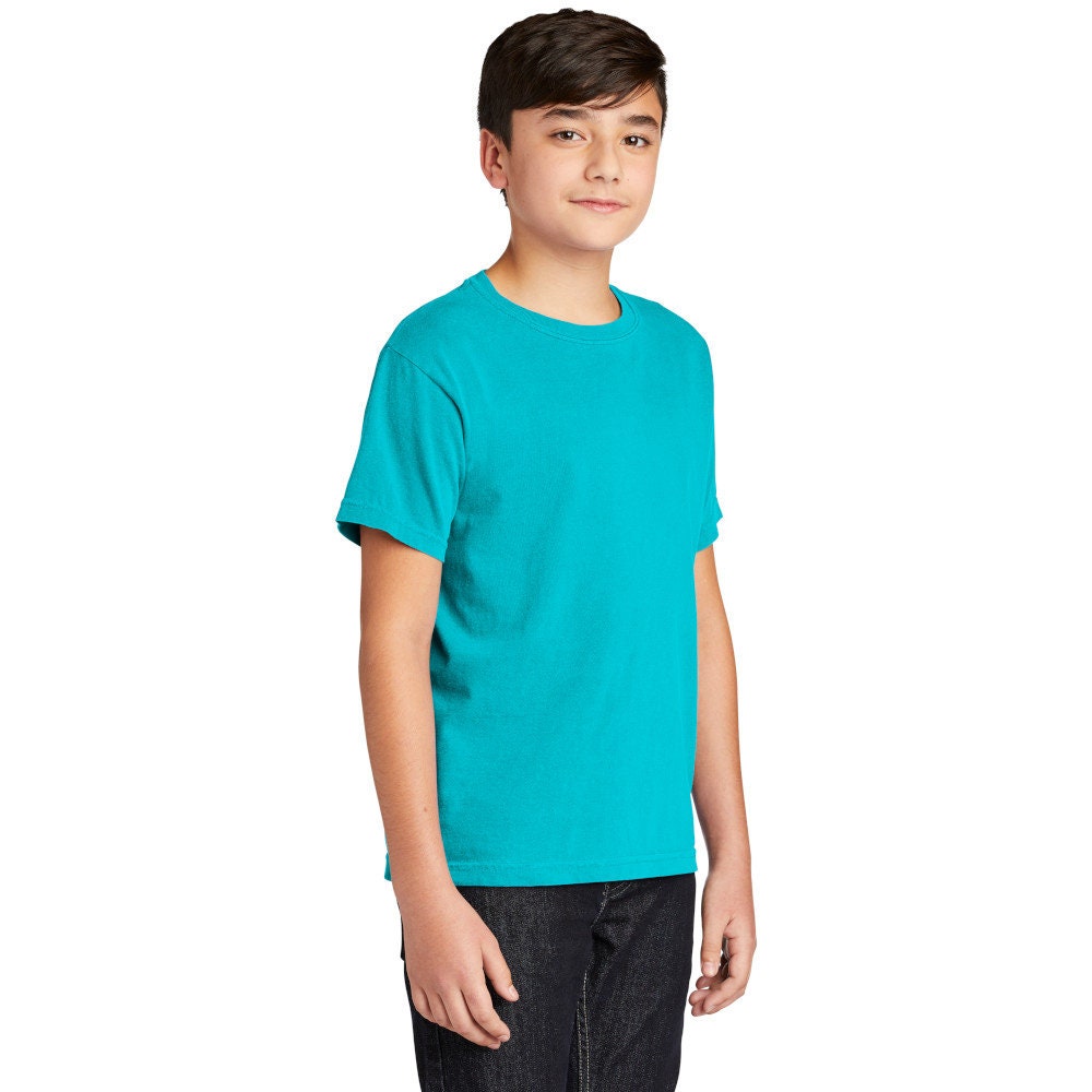 Comfort Colors Burlington Vermont Unisex Youth Short Sleeve T-Shirt, Custom T-shirt, Comfort Colors T-shirt