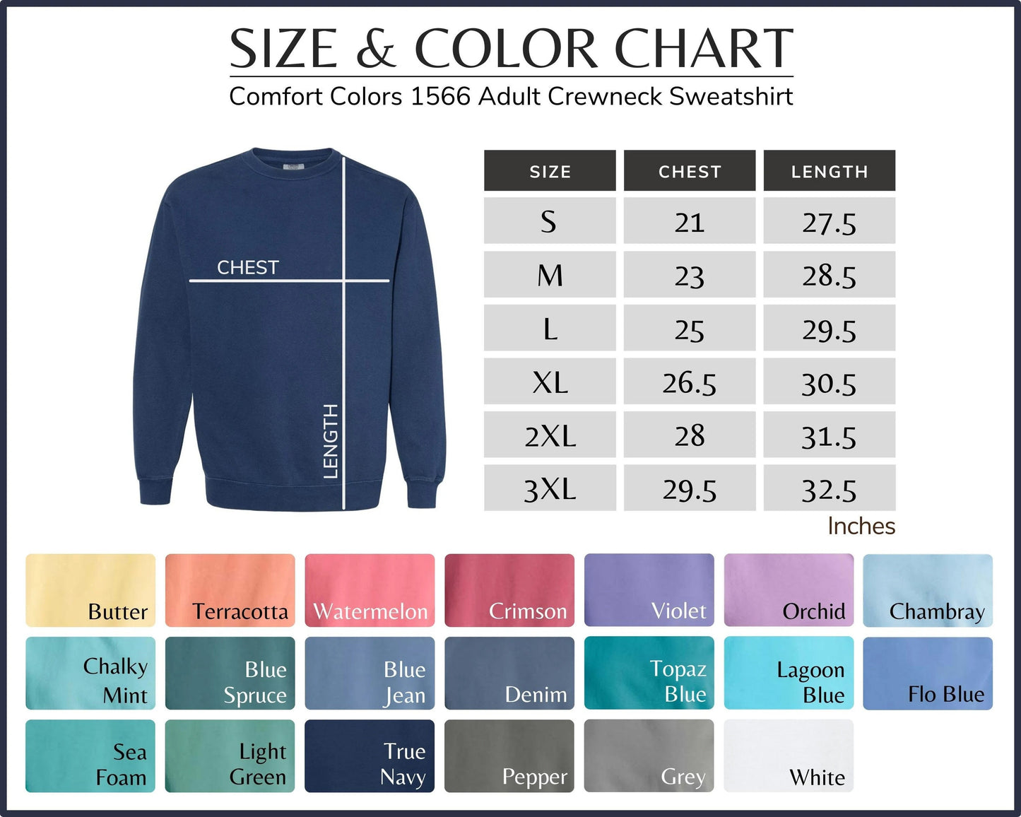 Comfort Colors Charleston South Carolina Unisex Sweatshirt