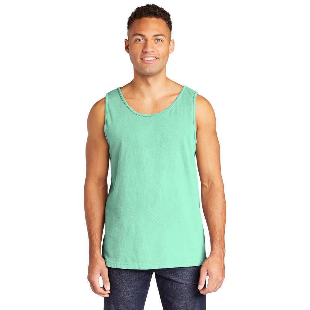 Comfort Colors Big Sur California Short Sleeve Tank Top, Custom Tank Top, Comfort Colors Tank Top