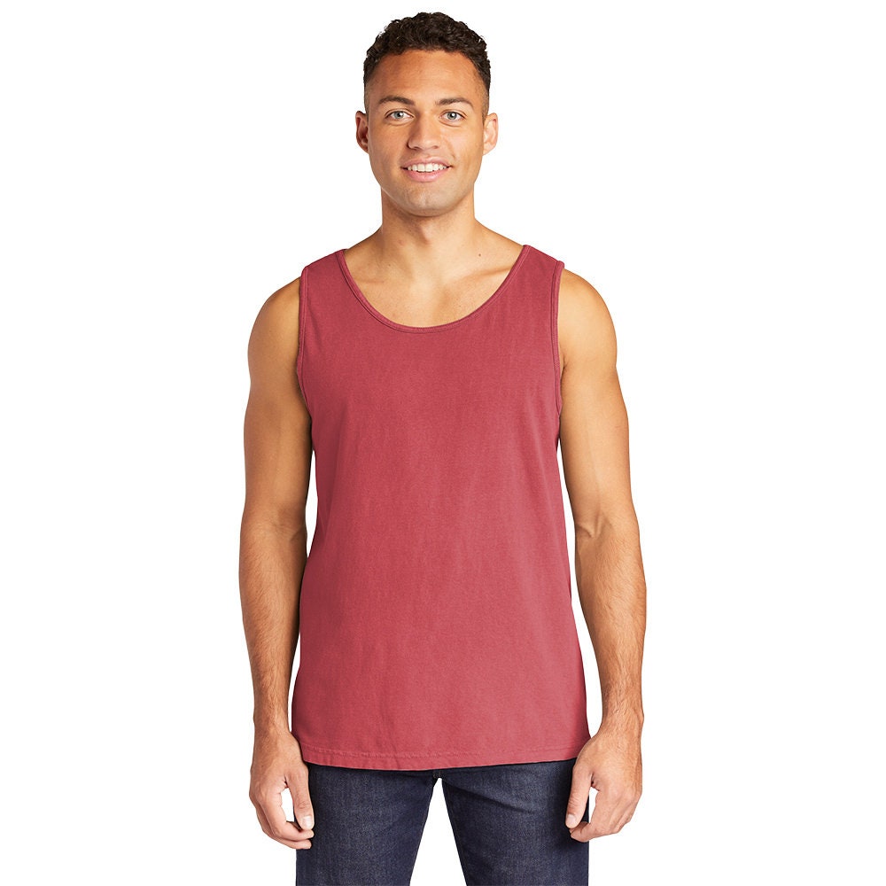 Comfort Colors Big Sur California Short Sleeve Tank Top, Custom Tank Top, Comfort Colors Tank Top
