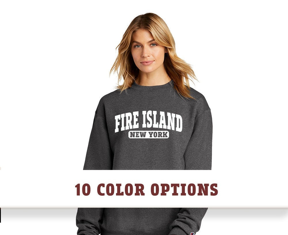 Champion Fire Island New York Unisex Sweatshirt – 313 Apparel Company