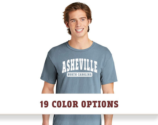 Comfort Colors Asheville North Carolina Short Sleeve T-Shirt