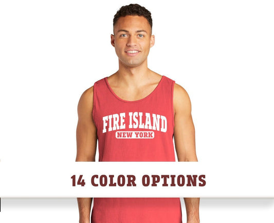 Comfort Colors Fire Island New York Tank Top T-Shirt