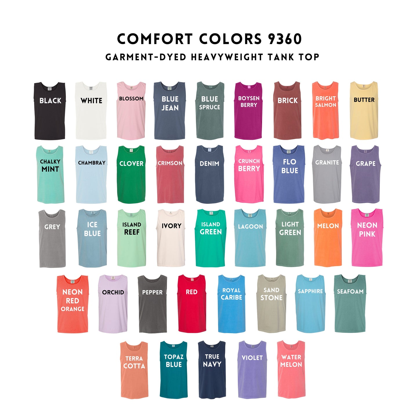 Comfort Colors Columbia South Carolina Short Sleeve Tank Top