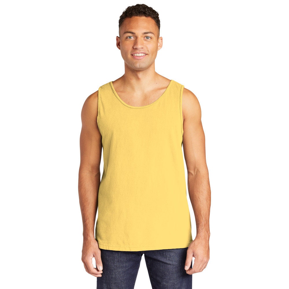 Comfort Colors Lake Placid New York Unisex Tank Top T-Shirt