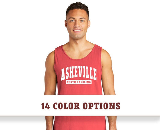 Comfort Colors Asheville North Carolina Tank Top T-Shirt