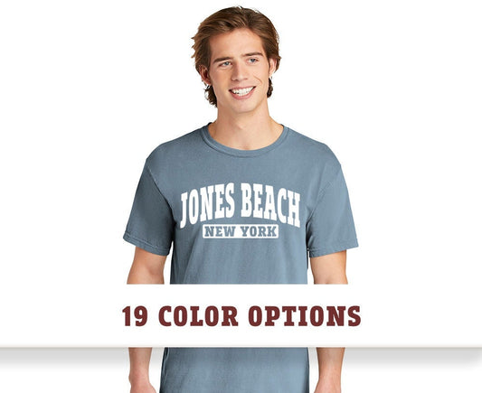 Comfort Colors Jones Beach New York Short Sleeve T-Shirt, Custom Tshirt, Comfort Colors Tshirt