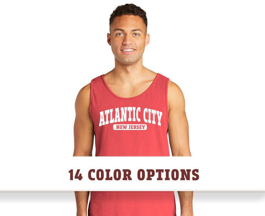 Comfort Colors Atlantic City New Jersey Tank Top T-Shirt