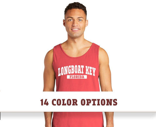 Comfort Colors Longboat Key Florida Unisex Tank Top T-Shirt