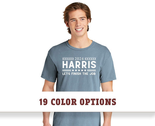 Comfort Colors Harris 2024 Short Sleeve T Shirt, 2024 Election T Shirt