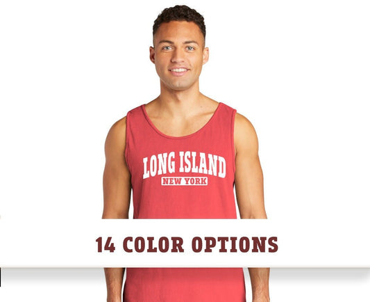 Comfort Colors Long Island New York Unisex Tank Top T-Shirt