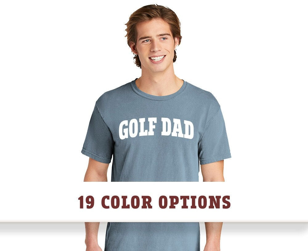 Comfort Colors Golf Dad Short Sleeve T-Shirt