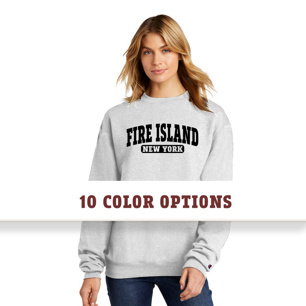 Champion Fire Island New York Unisex Sweatshirt