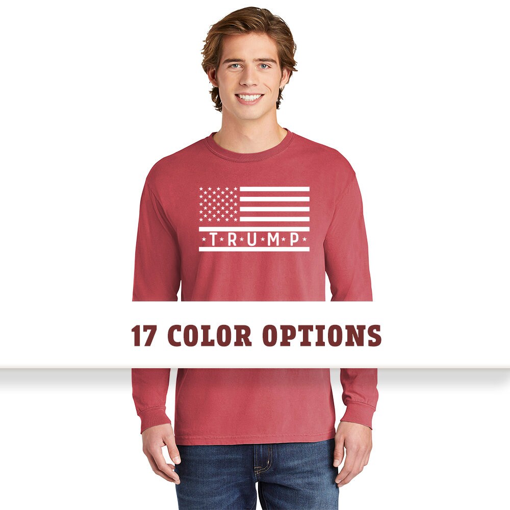 Comfort Colors Harris 2024 Long Sleeve T Shirt, 2024 Election T Shirt