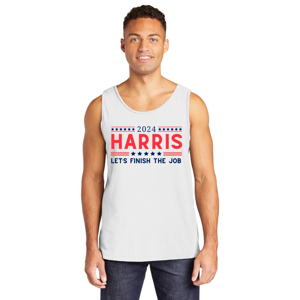 Comfort Colors Harris 2024 Short Sleeve Tank Tops, 2024 Election Tank Top Shirt