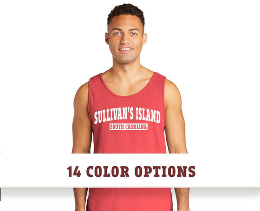 Comfort Colors Sullivan's Island South Carolina Unisex Tank Top T-Shirt