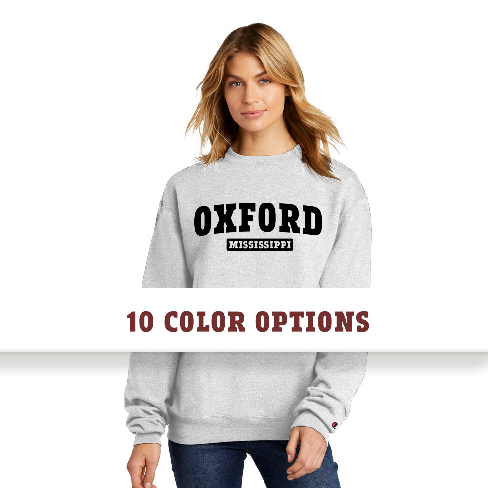 Champion Oxford Mississippi Unisex Sweatshirt