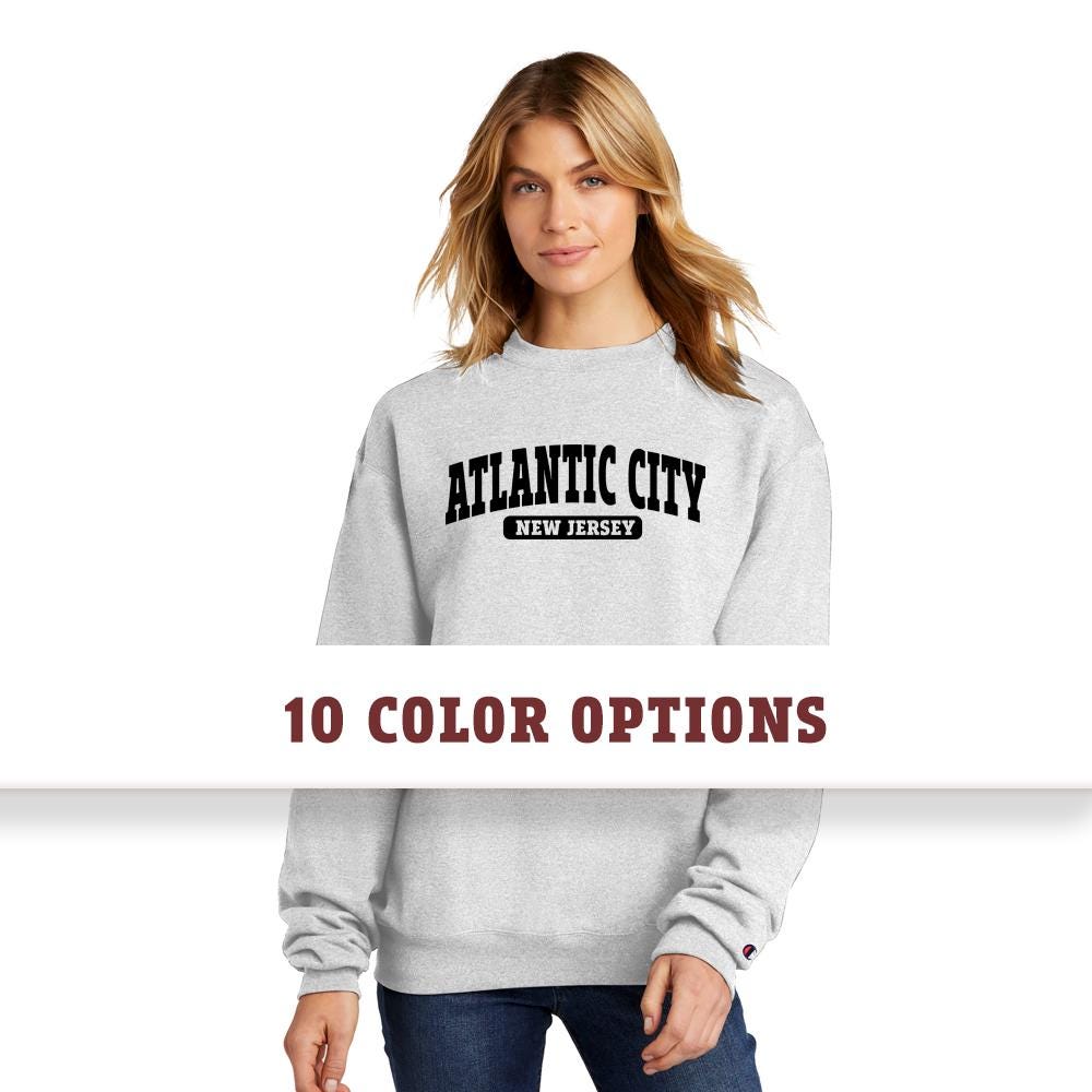 Champion Atlantic City New Jersey Unisex Sweatshirt