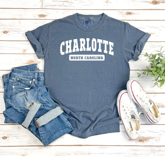 Charlotte North Carolina tshirt