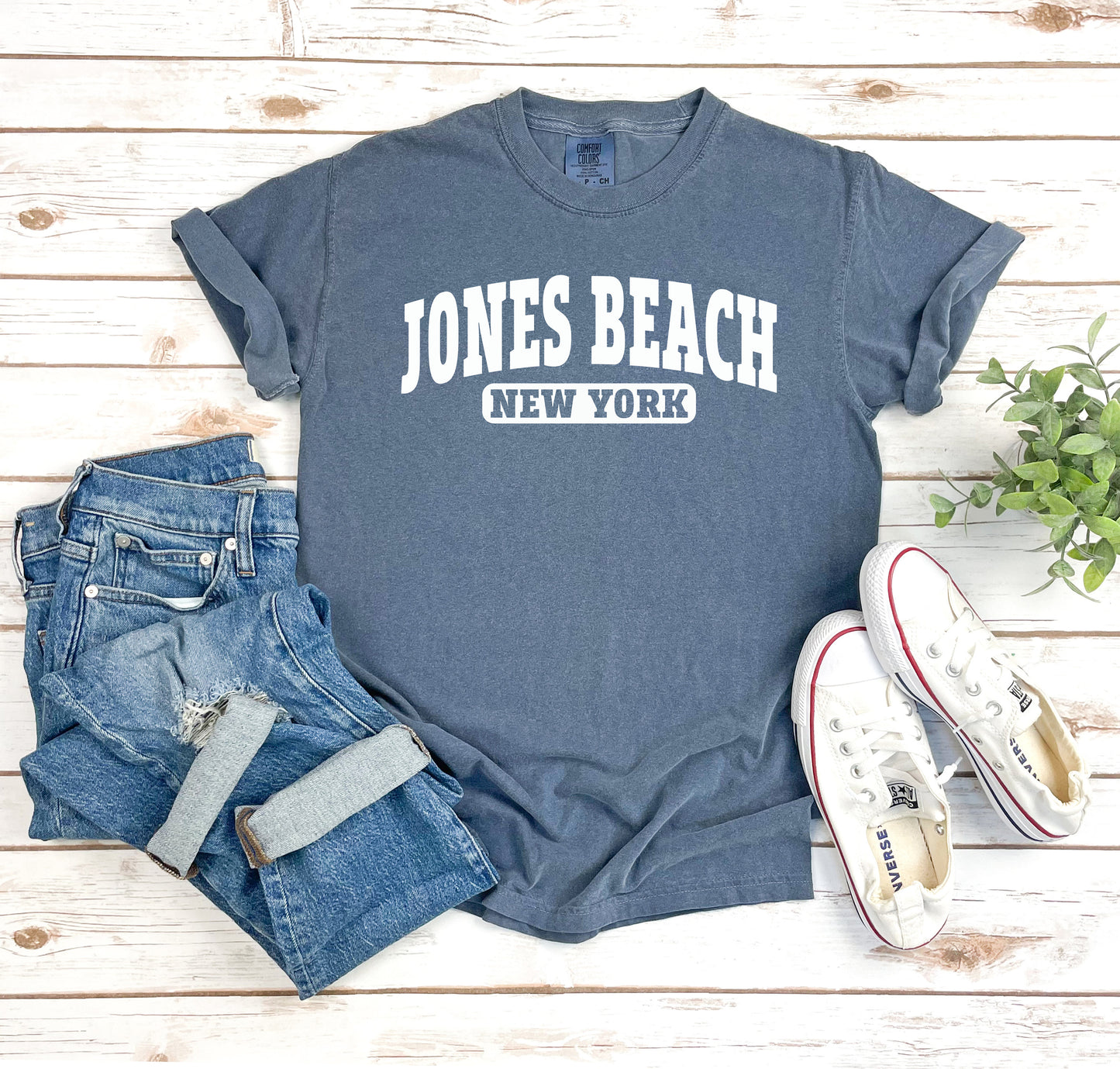 Jones Beach New York Comfort Colors Short Sleeve T-Shirt, Custom Tshirt, Comfort Colors Tshirt