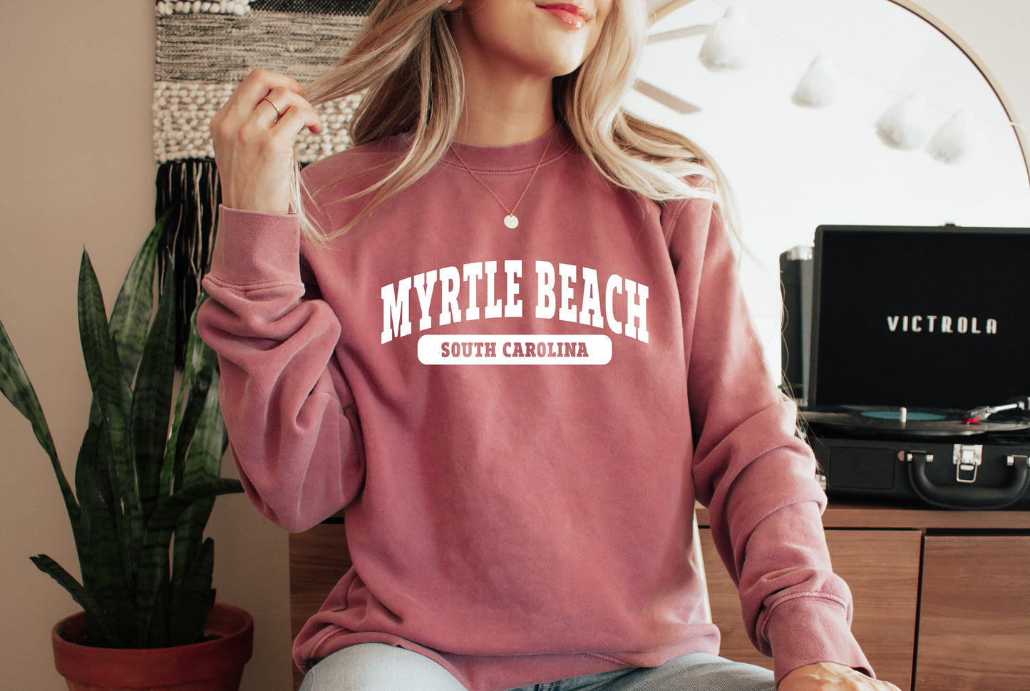 Myrtle Beach South Carolina Comfort Color sweatshirt